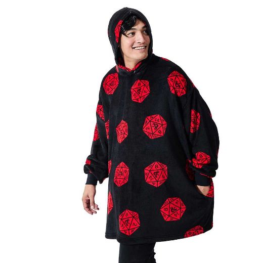 Picture of Dungeons & Dragons D20 Hoodie Blanket