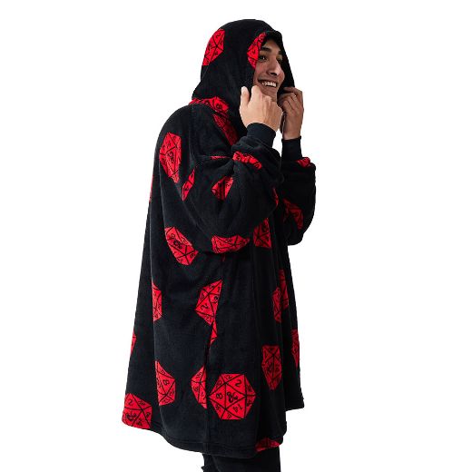 Picture of Dungeons & Dragons D20 Hoodie Blanket