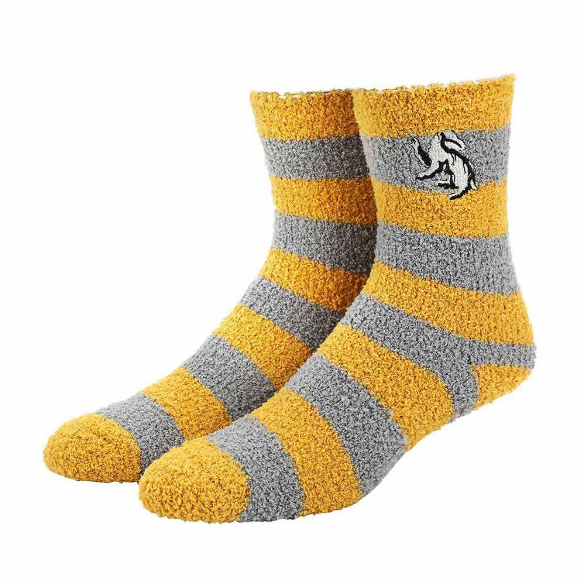 Picture of Harry Potter Hufflepuff Chenille Crew Socks