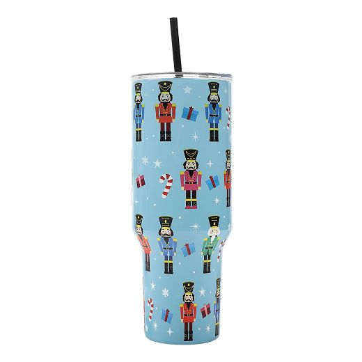 Picture of Bioworld Nutcrackers 40 oz. Stainless Steel Tumbler