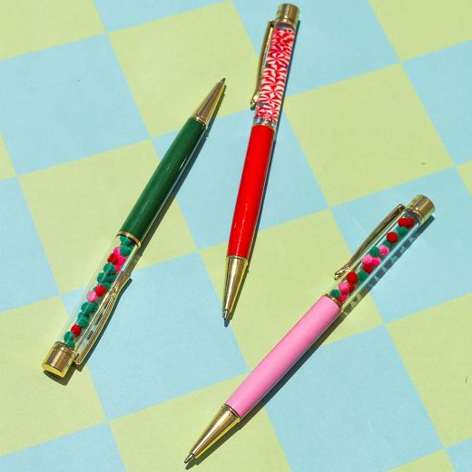 Picture of Packed Party Letters to Santa Ballpoint Pen Set