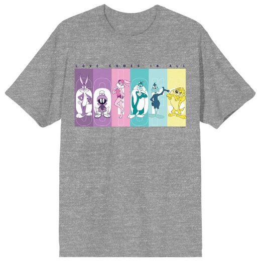 Picture of Looney Tunes Love Comes In All Unisex Tee