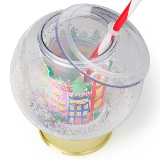 Picture of Packed Party 12 oz. Village Globe Sipper