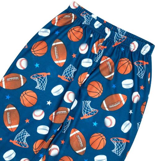Picture of Bioworld Sports & Plaid Youth Lounge Pants Set