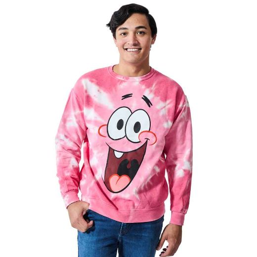 Picture of SpongeBob SquarePants Patrick Big Face Washed Unisex Sweatshirt