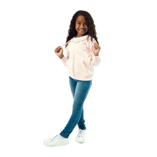 Picture of Bioworld Unicorn Girl’s 3D Cosplay Zip-Up Hoodie