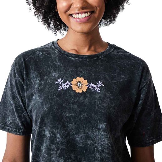 Picture of Bioworld Floral Nashville Cloud Washed Junior's Tee
