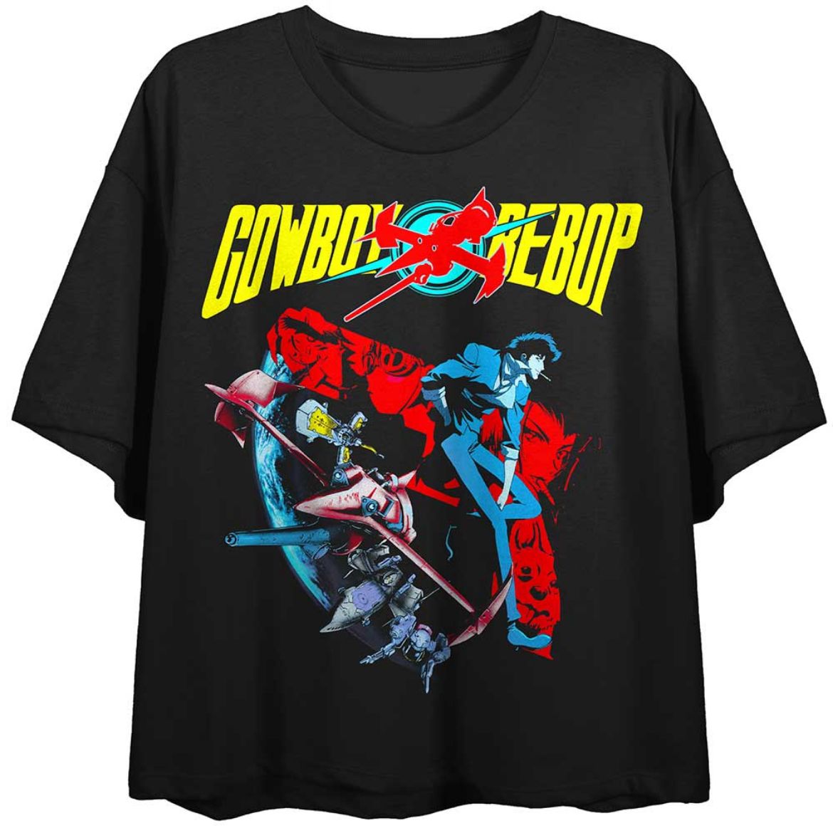 Picture of Cowboy Bebop Spike Crop Tee