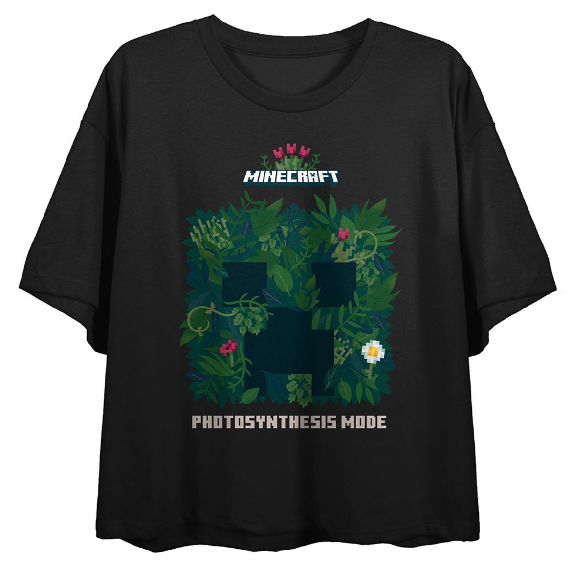 Picture of Minecraft Photosynthesis Mode Crop Tee