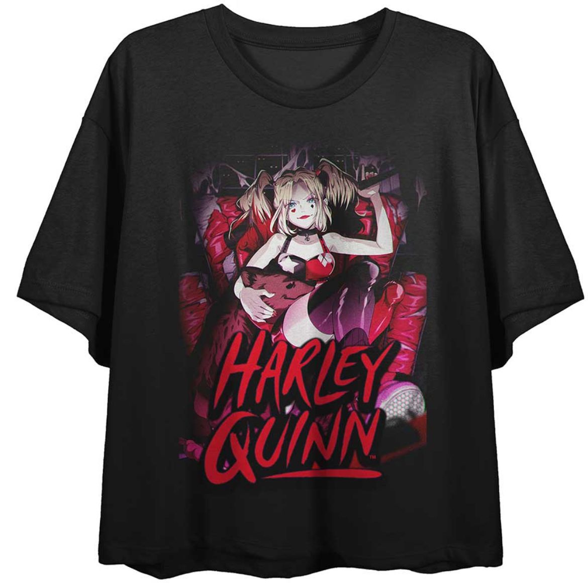 Picture of DC Comics Harley Quinn Crop Tee