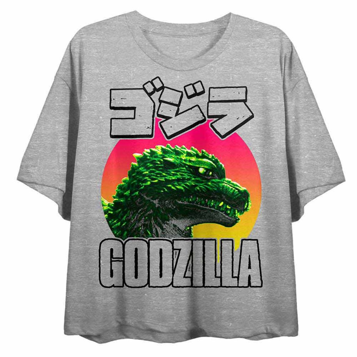Picture of Gozilla Kanji Crop Tee