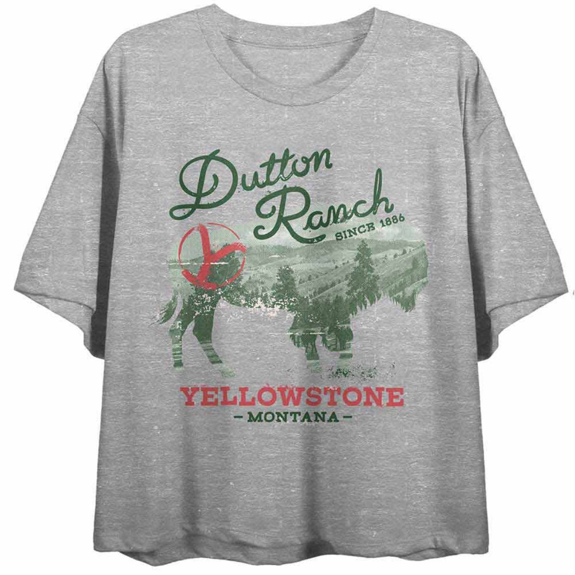Picture of Yellowstone Dutton Ranch Crop Tee