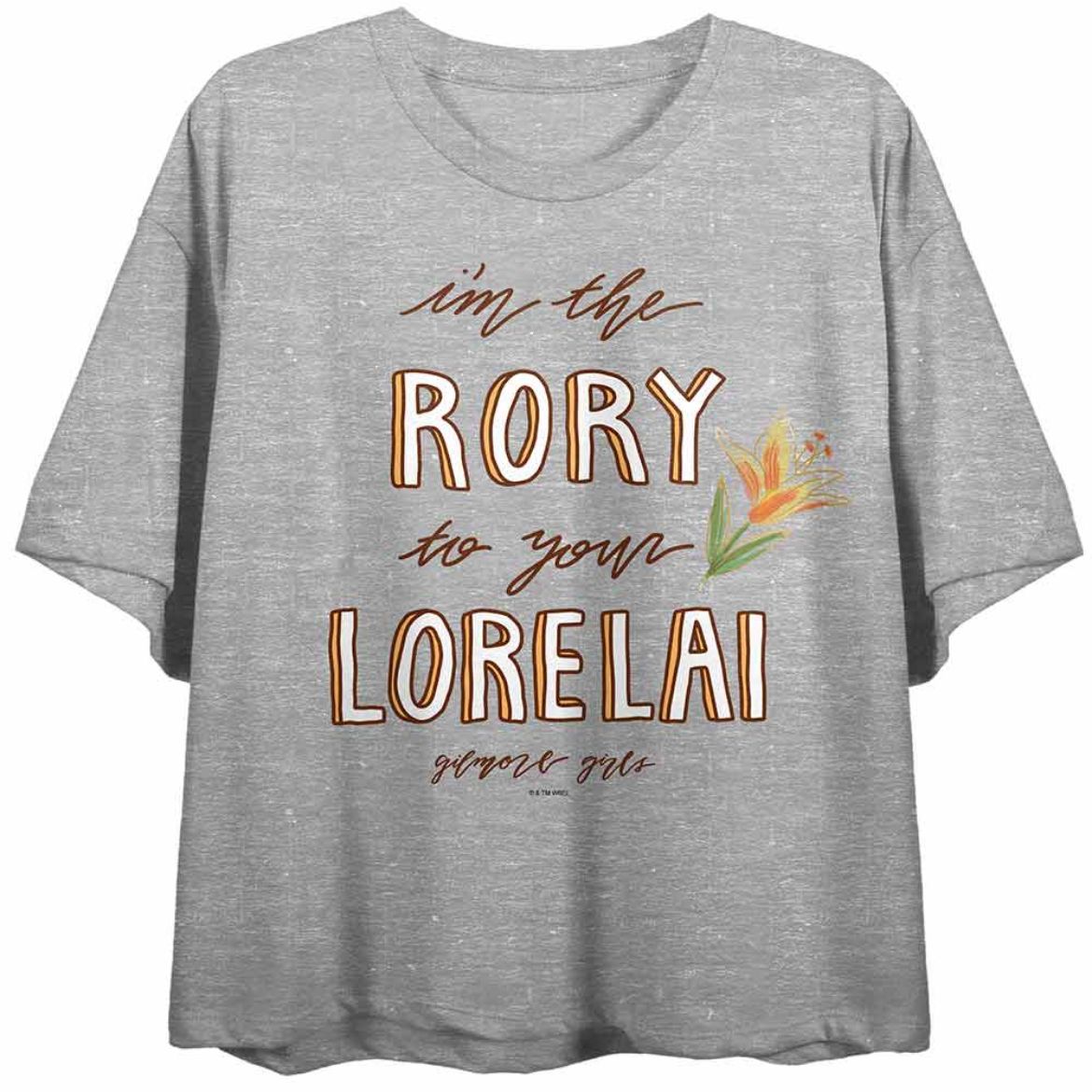 Picture of Gilmore Girls I'm the Rory Crop Tee