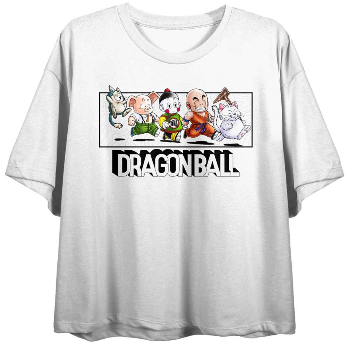 Picture of Dragon Ball Character Line Crop Tee