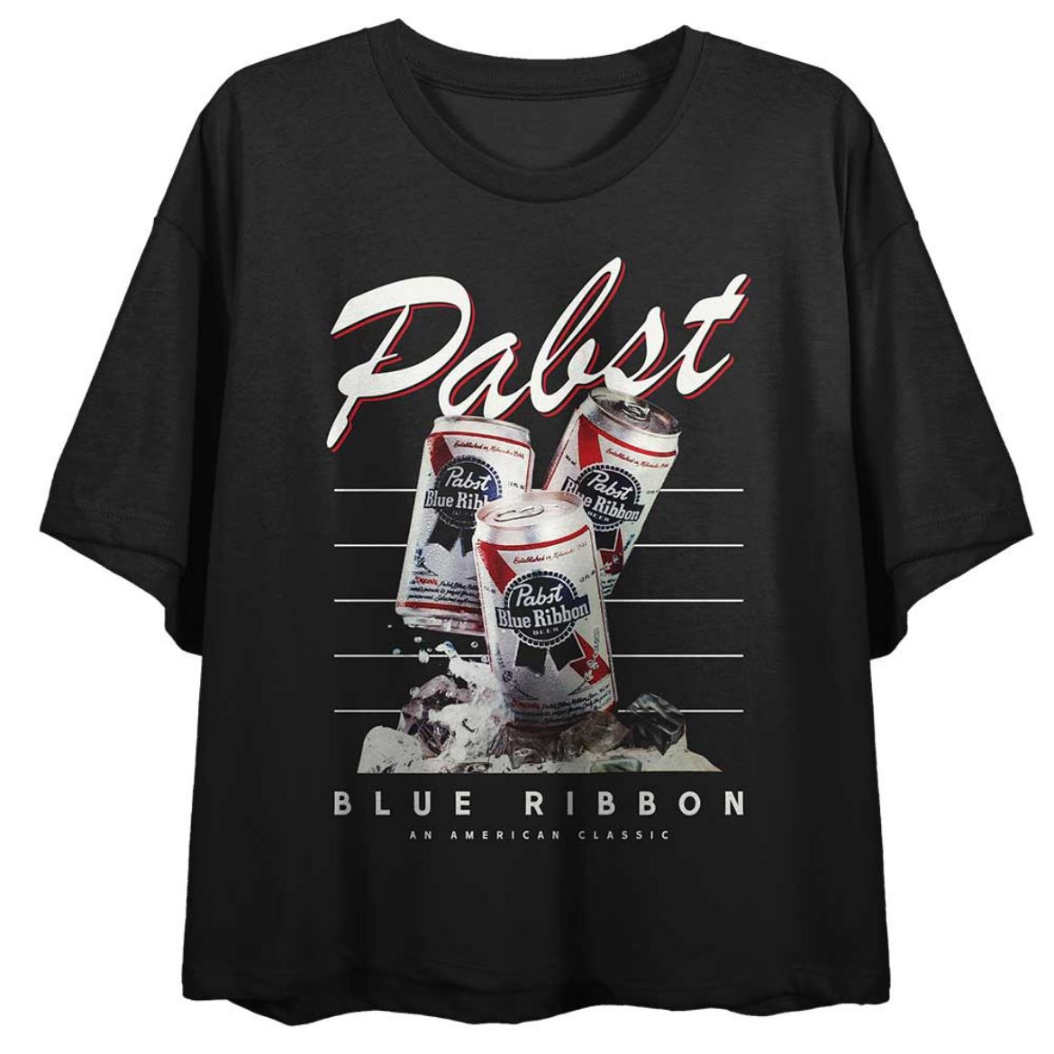 Picture of Pabst Blue Ribbon American Classic Crop Tee