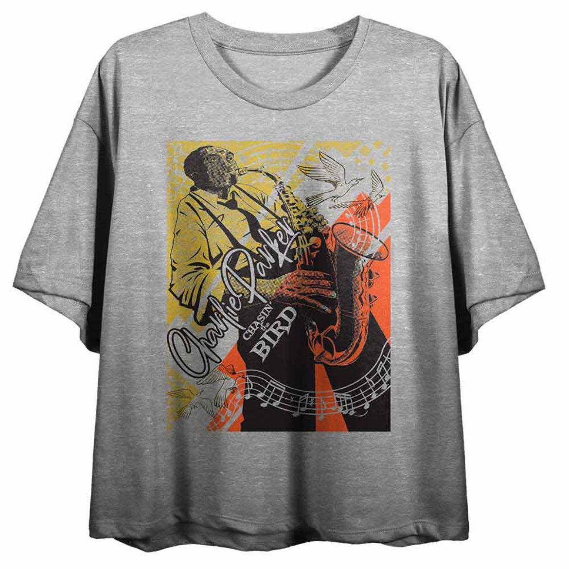 Picture of Charlie Parker Chasin' the Bird Crop Tee