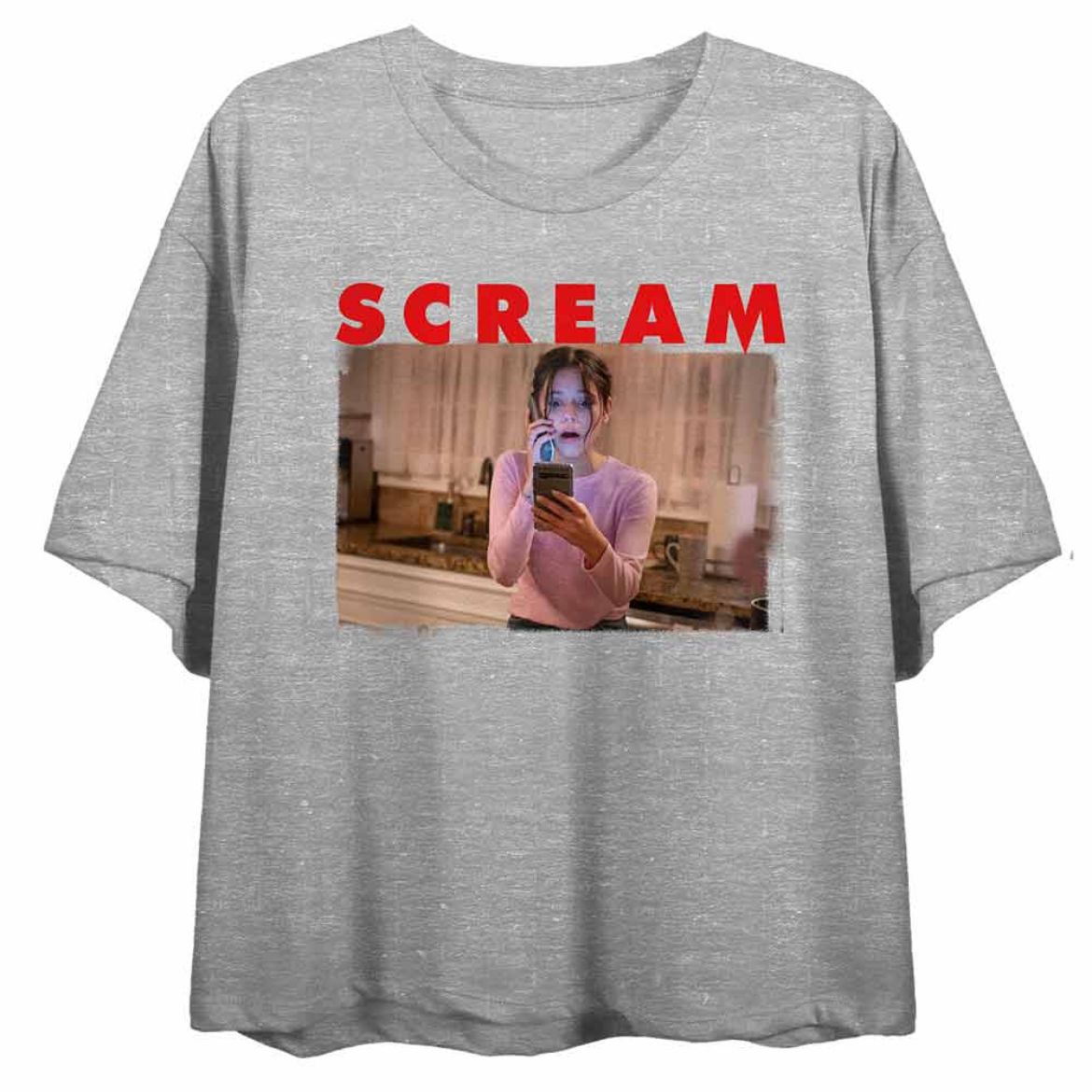 Picture of Scream Screenshot Art Crop Tee