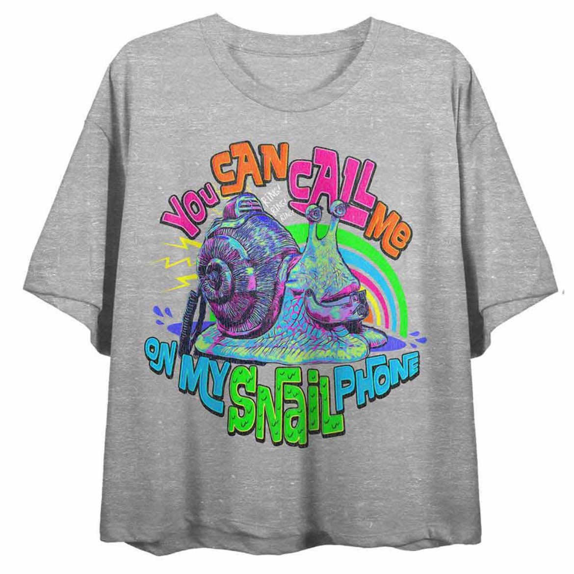 Picture of One Piece You Can Call Me on My Snail Crop Tee