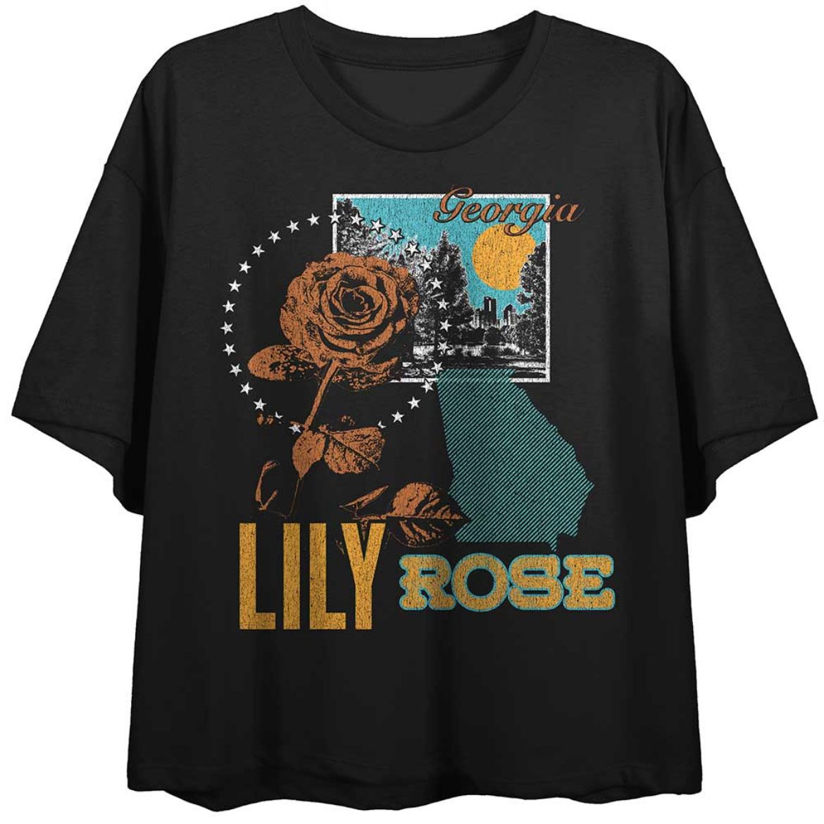 Picture of Lily Rose Georgia Crop Tee