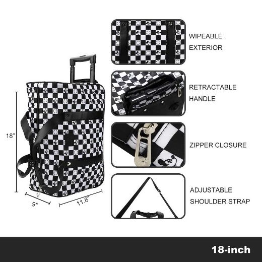 Picture of Disney Mickey Mouse Rolling Duffle Travel Bag