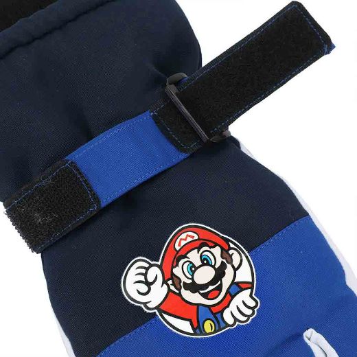 Picture of Super Mario Youth Beanie & Ski Gloves Combo