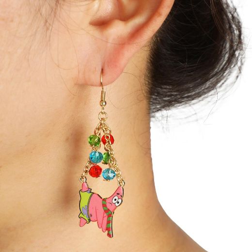 Picture of SpongeBob & Patrick Holiday Earrings