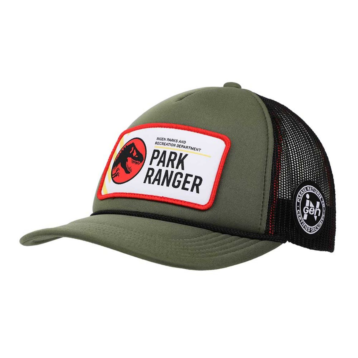 Picture of Jurassic Park Ranger Patch Rope Trucker