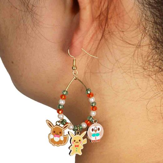 Picture of Pokemon Characters Holiday 3 Pack Earring Set