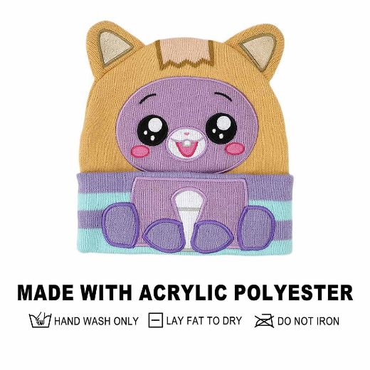 Picture of LankyBox Baby Foxy 3D Youth Beanie & Gloves Combo