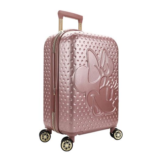 Picture of Disney Mickey Mouse Rose Gold 20 in. Rolling Luggage
