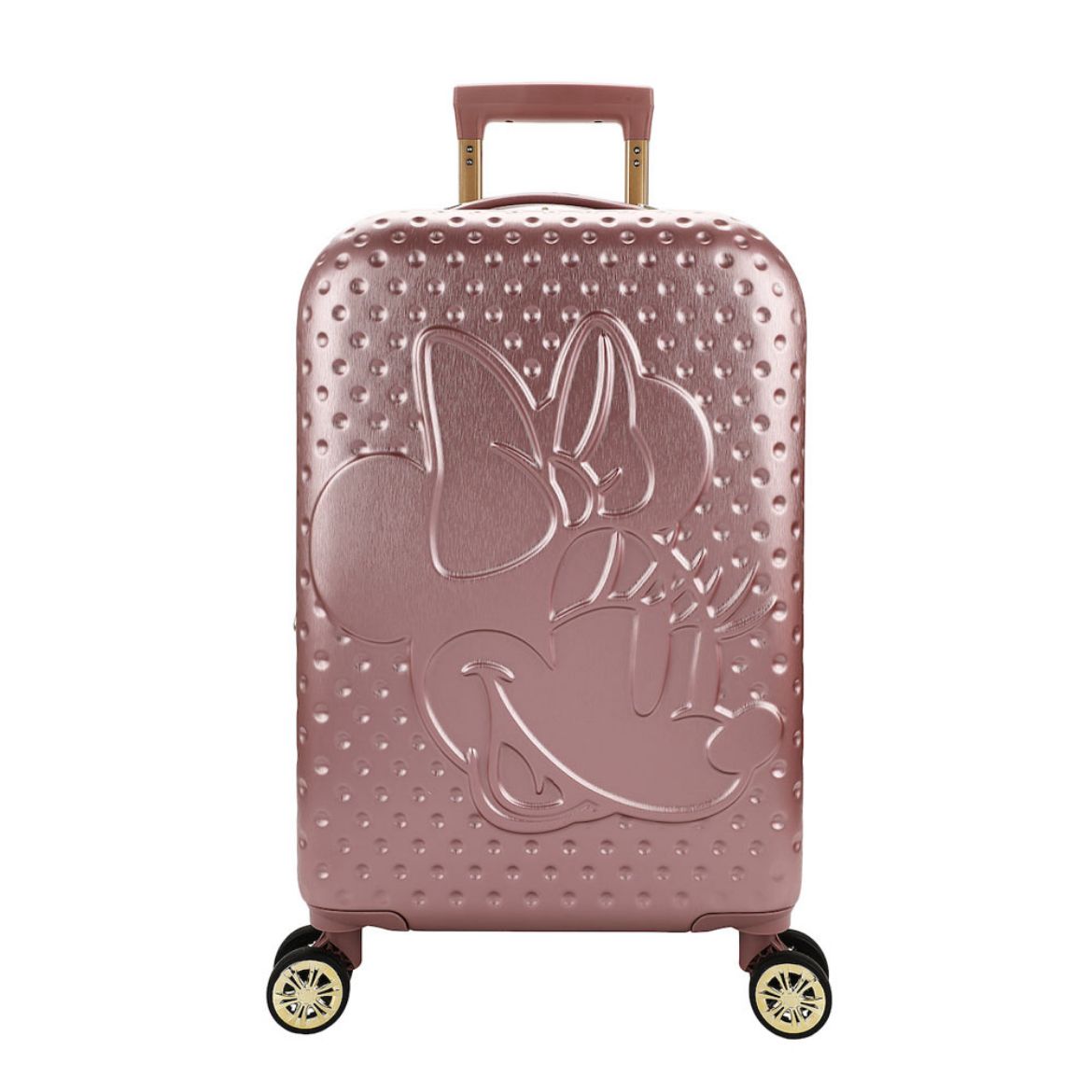 Picture of Disney Mickey Mouse Rose Gold 20 in. Rolling Luggage