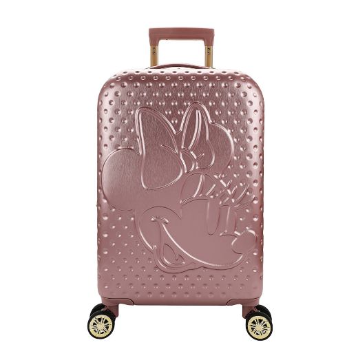 Picture of Disney Mickey Mouse Rose Gold 20 in. Rolling Luggage