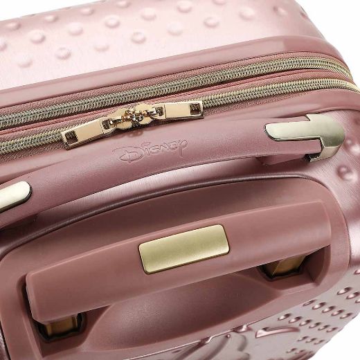Picture of Disney Mickey Mouse Rose Gold 20 in. Rolling Luggage