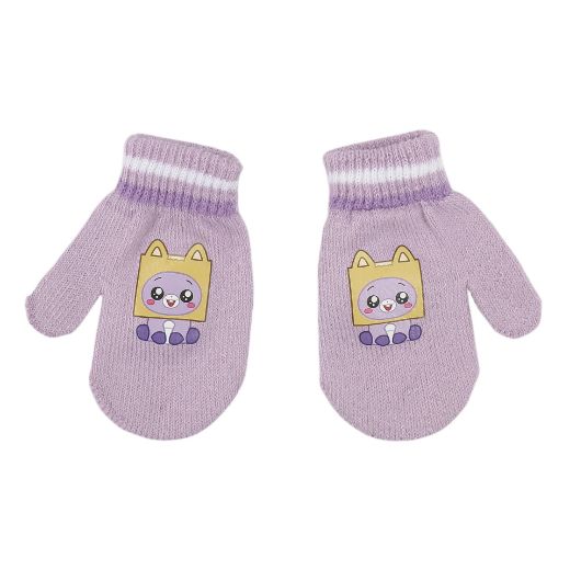 Picture of LankyBox Baby Foxy 3D Youth Beanie & Mittens Combo