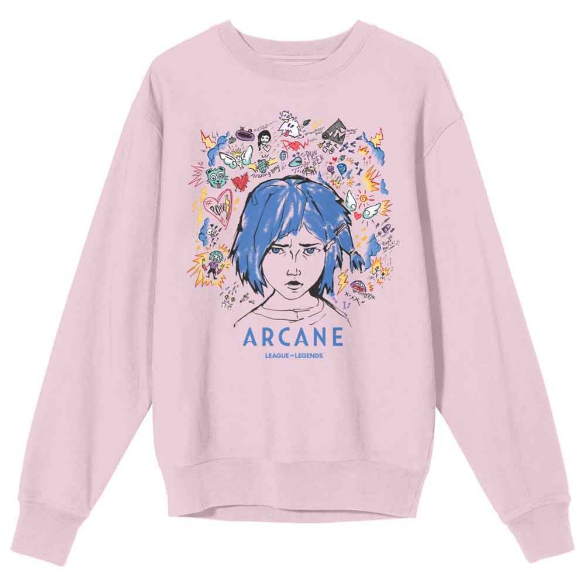 Picture of Arcane League of Legends Doodles Unisex Sweatshirt