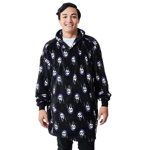 Picture of Ghost Face Hoodie Blanket