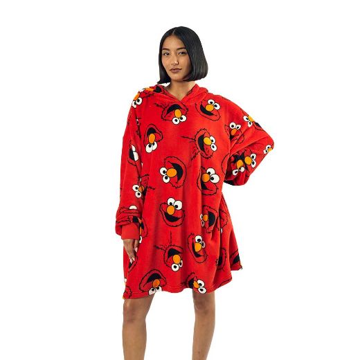 Picture of Sesame Street Elmo Hoodie Blanket