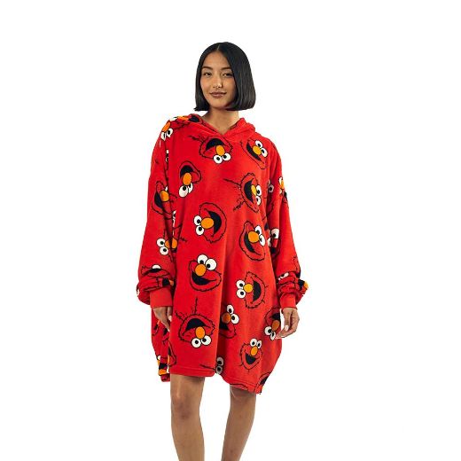 Picture of Sesame Street Elmo Hoodie Blanket