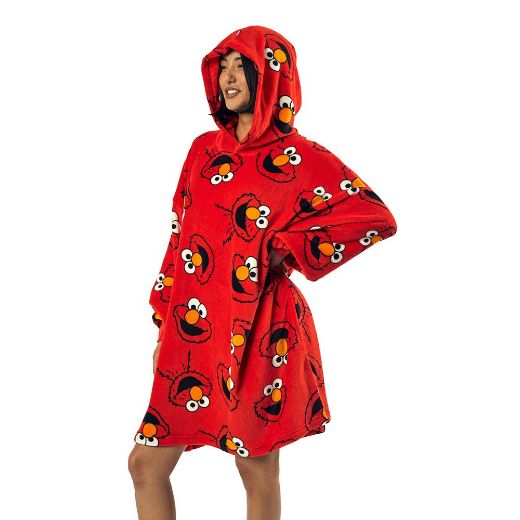 Picture of Sesame Street Elmo Hoodie Blanket