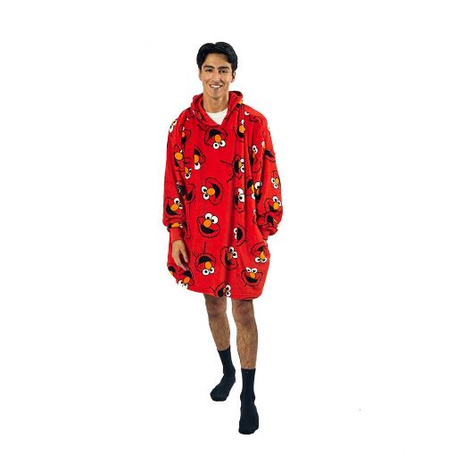 Picture of Sesame Street Elmo Hoodie Blanket