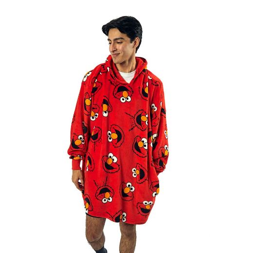 Picture of Sesame Street Elmo Hoodie Blanket