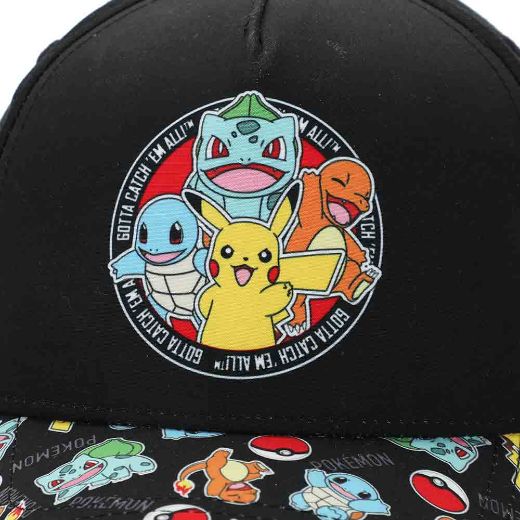 Picture of Pokemon Youth Curved Bill Snapback & Bi-fold Wallet Combo