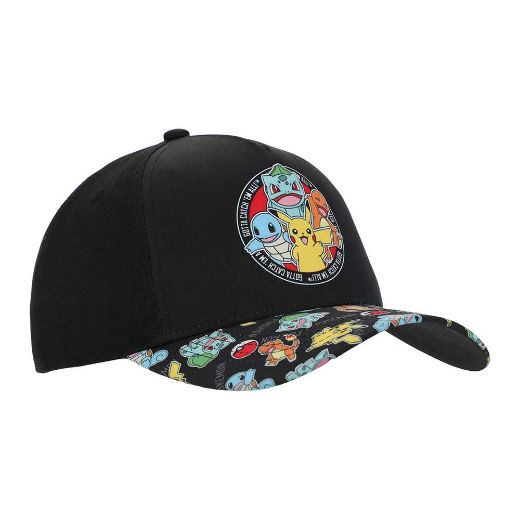 Picture of Pokemon Youth Curved Bill Snapback & Bi-fold Wallet Combo