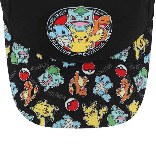 Picture of Pokemon Youth Curved Bill Snapback & Bi-fold Wallet Combo