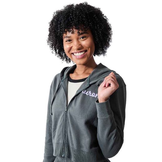 Picture of Kuromi Hearts & Bows Juniors’s Crop Hoodie & Sweatpant Lounge Set