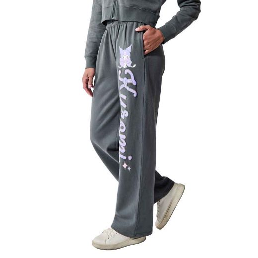 Picture of Kuromi Hearts & Bows Juniors’s Crop Hoodie & Sweatpant Lounge Set