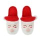 Picture of Bioworld Santa Faux Fur Slippers