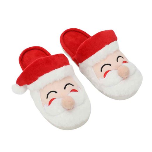 Picture of Bioworld Santa Faux Fur Slippers