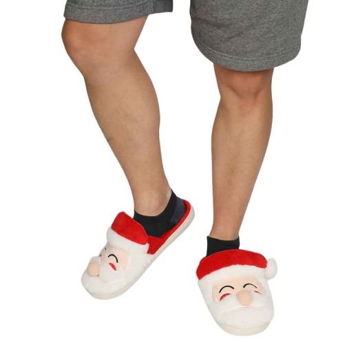 Picture of Bioworld Santa Faux Fur Slippers