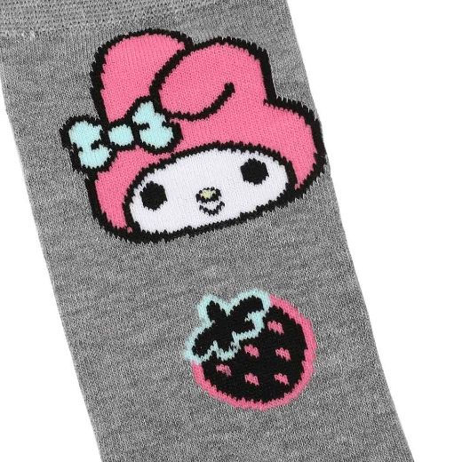 Picture of Hello Kitty & Friends Mixed Character 4 Pair Crew Socks
